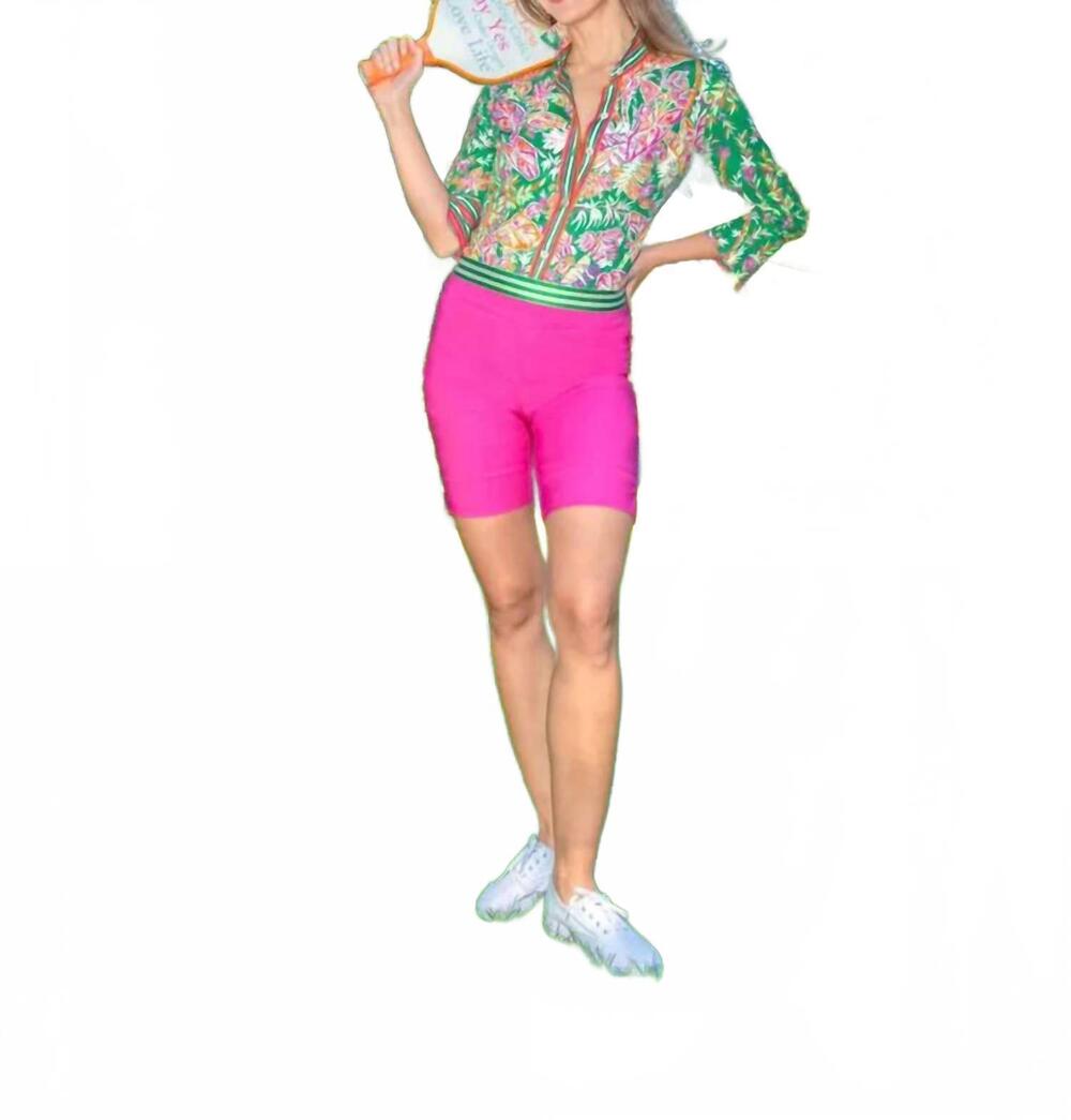 NEW GRETCHEN SCOTT boyfriend shirt vi in kelly